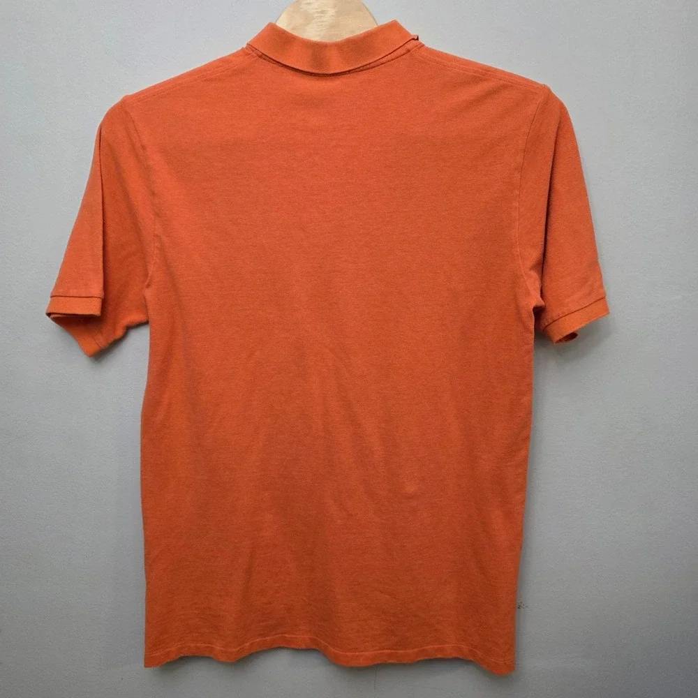 Polo Ralph Lauren Polo Shirt Mens XLT Orange Preppy Short Sleeve Cotton‎ Tall P